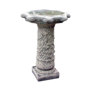 Vine Stone Birdbath VBB-4004
