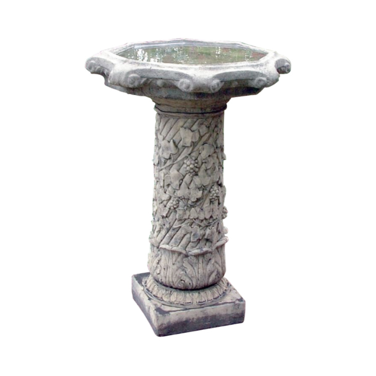 Vine Birdbath_VBB-C4004-C