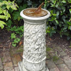 Vine Aged Brass Sundial VABS-3702